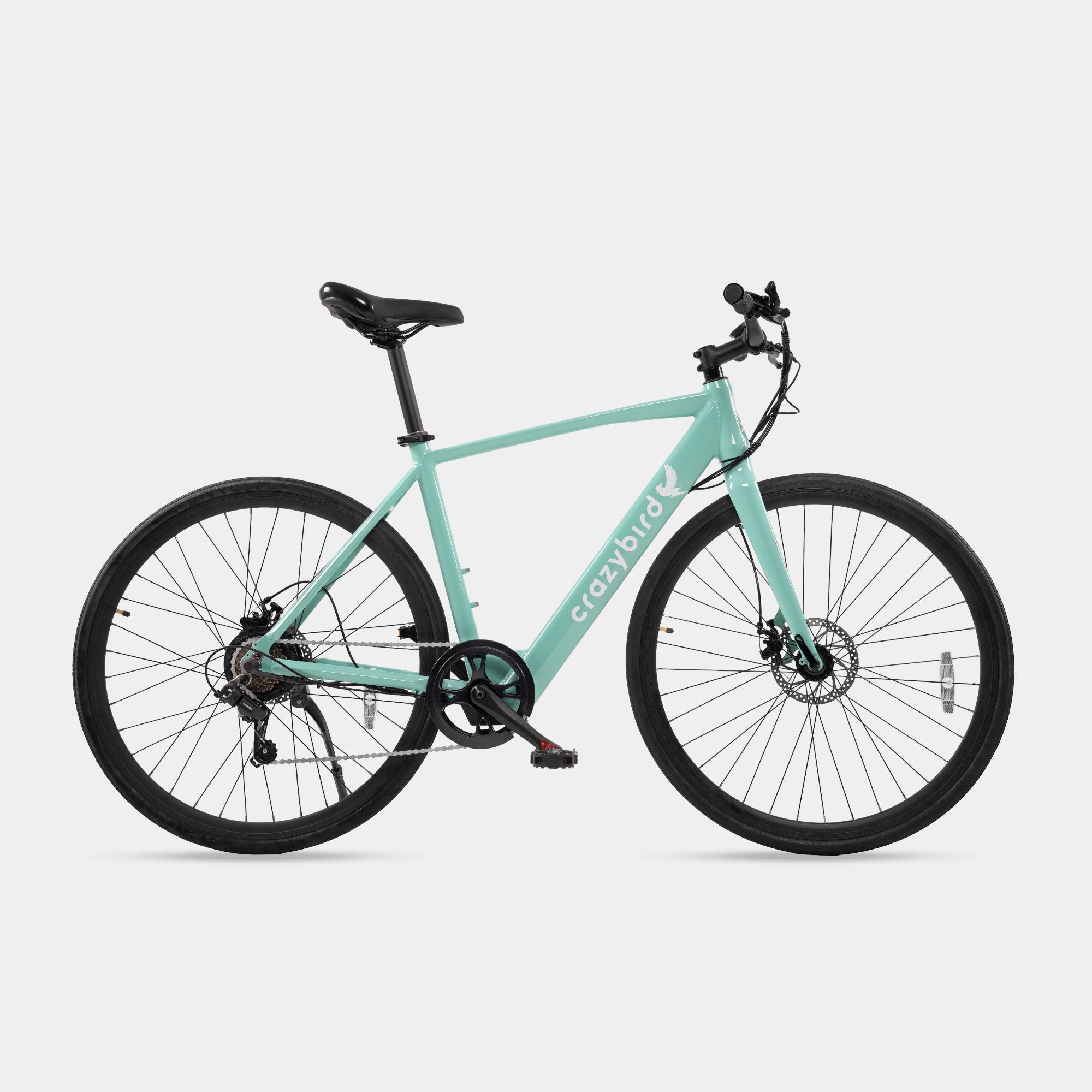 Crazybird CB20 Bicicleta Eléctrica para Adultos Motor de 500W 36V